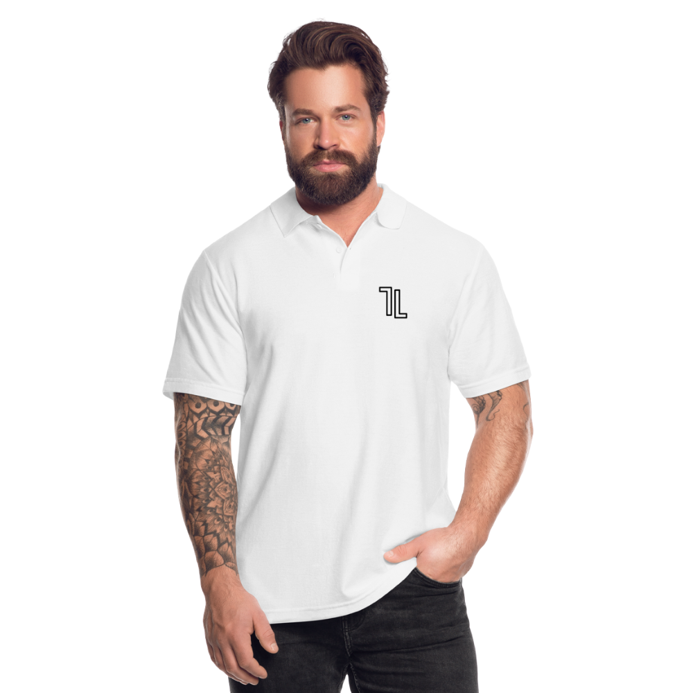 Men's Polo Shirt - white